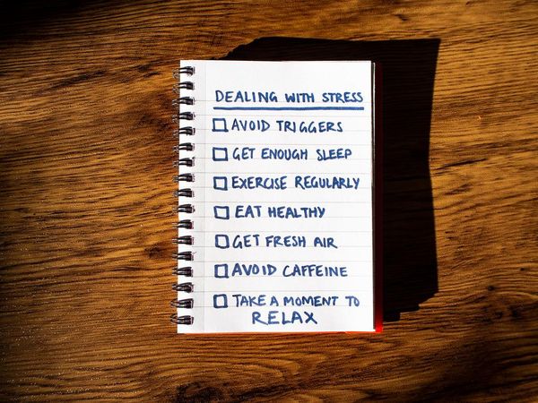 How do you deal with stress?