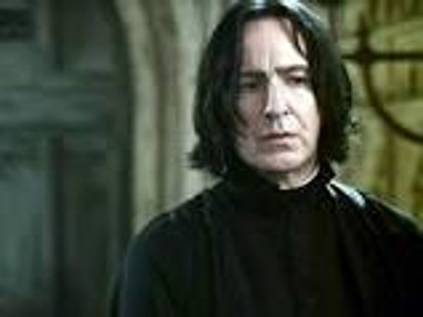 you drink polyjuice potion and turn into snape,but run into him in the hall what do you do..