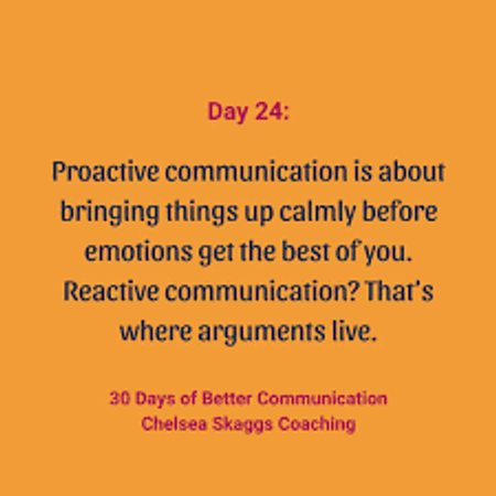 How often do you expect to communicate with your partner?