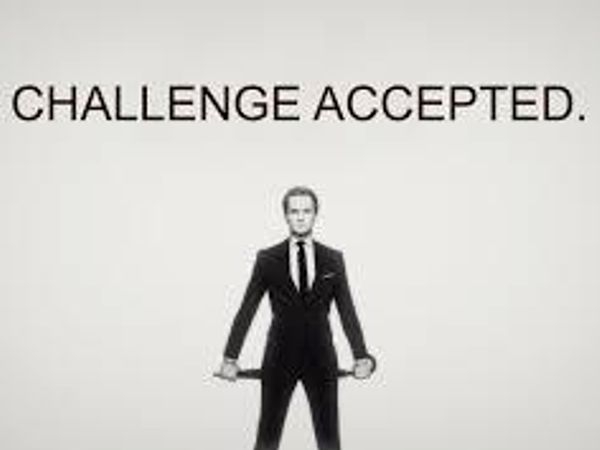 I challenge...