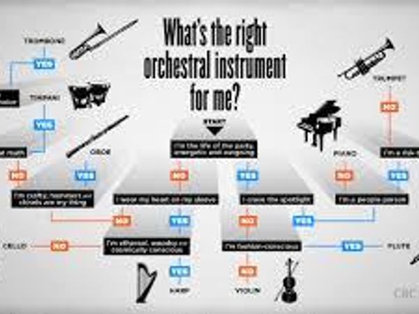 How do you choose a new musical instrument?