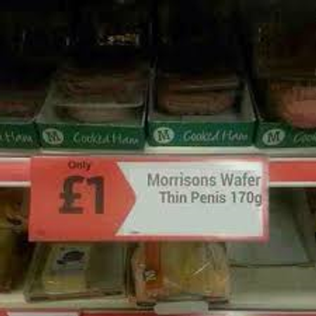 Morrisons have some weird stuff...