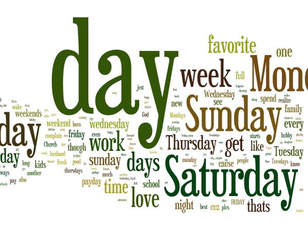 What is your favorite day of the week?