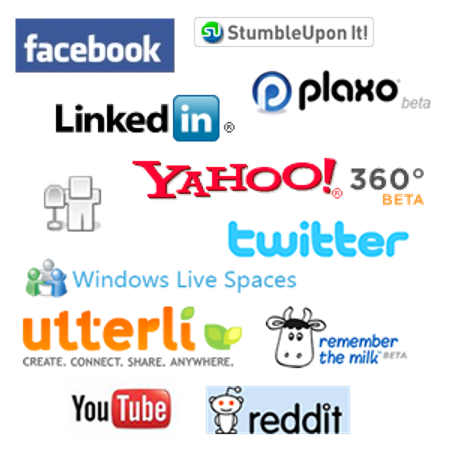 How may social sites and games, are signed up for?