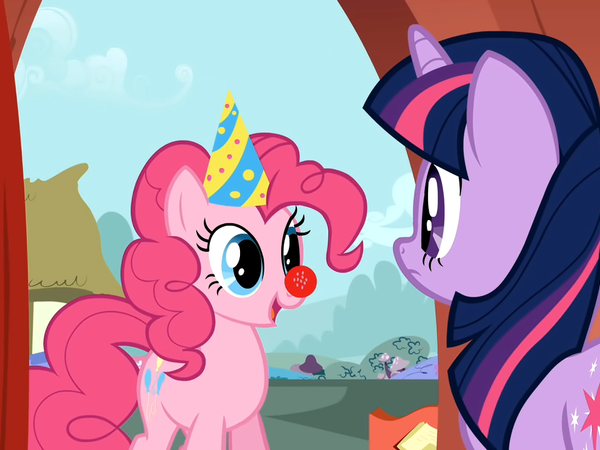 Pinkiepie: Oh oooo!! Me next! Me: Ok, ok, sheesh. Pinkiepie: You're invited to my party, but you don't have any friends in Ponyville yet. You...