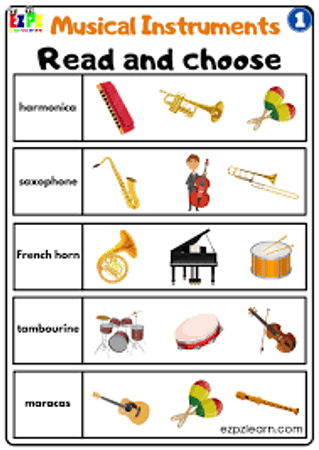 Choose a musical instrument.