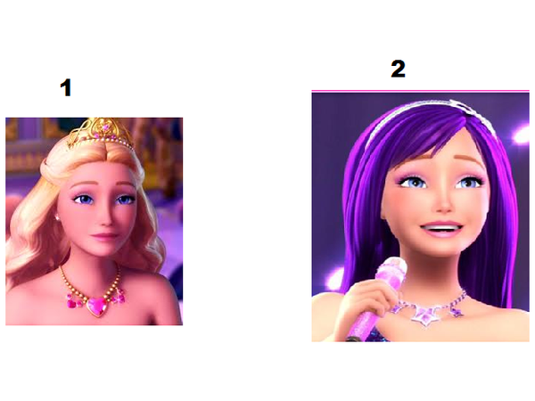 Which hairstyle do you like better 1 or 2? (p.s click the picture to make it bigger)