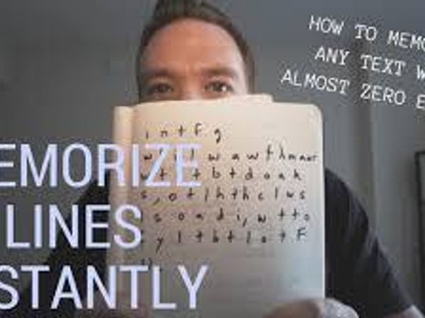 How do you memorize lines?