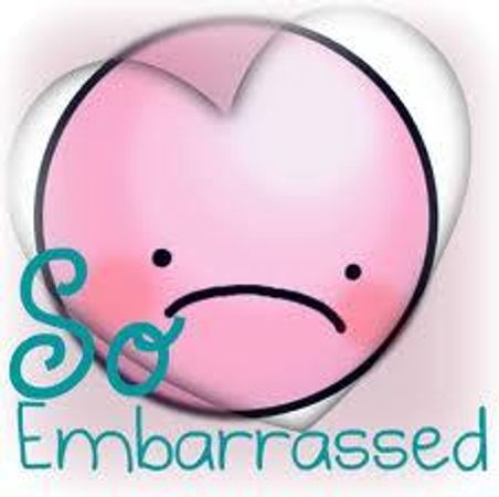 What do you get most embarrassed about?