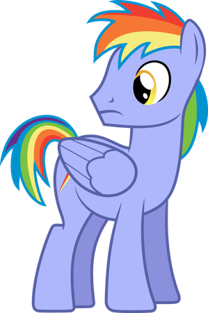 What is rainbow Dash's dads  name?