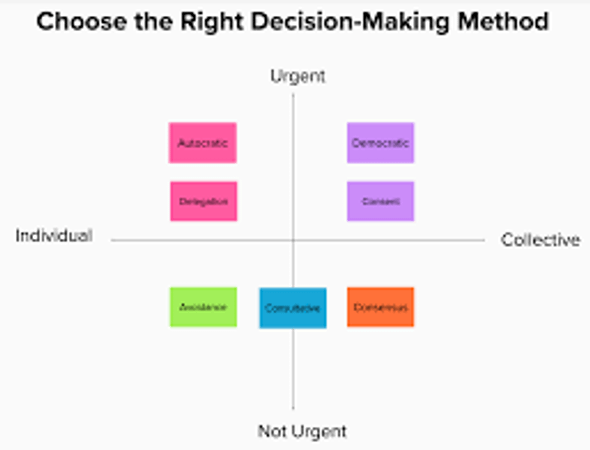 Your approach in team decisions: