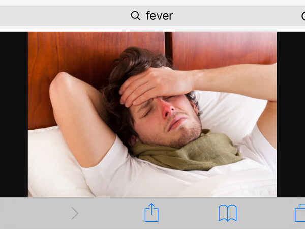 Hey... So I've been super sick lately and have a horrible fever! Do you?