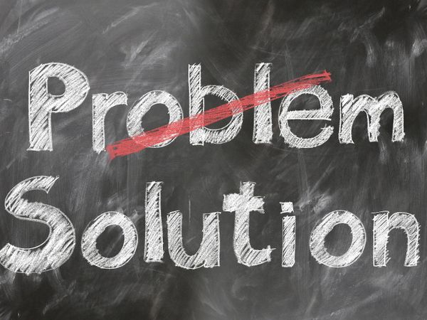 You solve your toughest problems by: