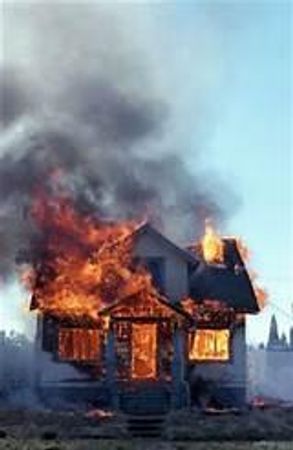 what would you do if you saw a house on fire