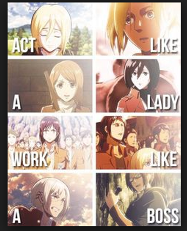 Who's your favorite female character?