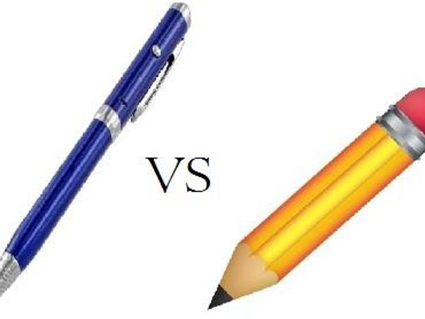 Pens or pencils?