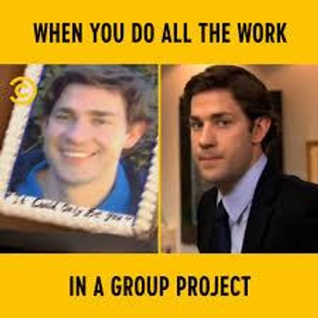 In a group project, you...