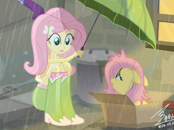 Fluttershy : Do you like Rain?