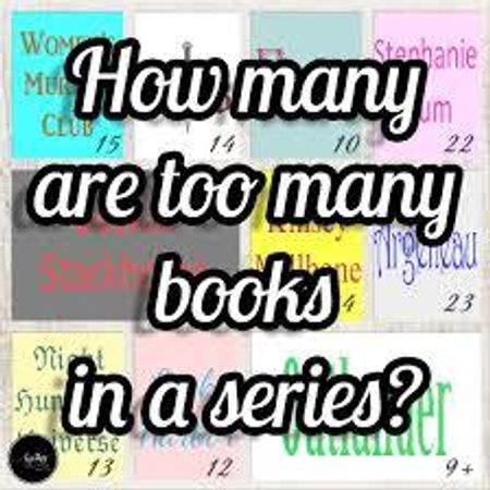 around how many books do you like to read in a series?