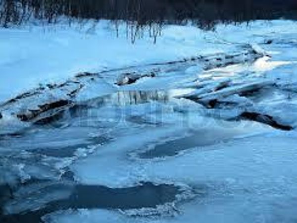 A kit falls in a icy cold river you......