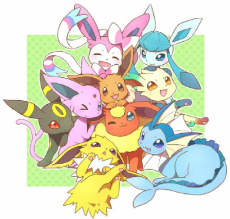 Escolha 1 Eeveelution <33