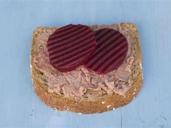 Leverpostei.  “Liver pâté is a pâté and meat spread popular in northern and eastern Europe. Made from coarsely ground pork liver and lard, it is similar to certain types of French and Belgian pâtés.” Wikipedia.  (I know this is originally from Denmark butttt it's also ate in Norway too. x3)