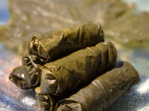 Do you like to eat ethnic foods? (Those are stuffed grape leaves in the picture--so good)