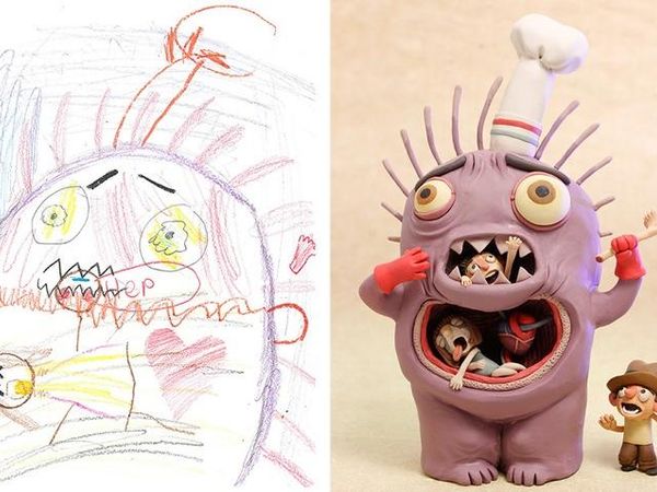 Do you have a burning desire to turn your child's 2D sketches into 3D models?