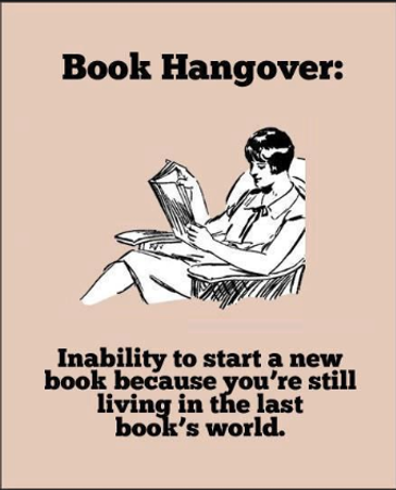 Do you experience a "Book Hangover"?