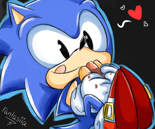 < Tails : Hum Sonic... I finished the ''speed'' machine like you asked... Can you go check it? If you like it... > < Sonic : 'Kay > You stay in the kitchen with Milea. < Milea : Okay now it's time for... The revenge plan! > < You : What? > < Milea : Don't you have a taste for drawing a mustache on the person who drew it to you yesterday? >