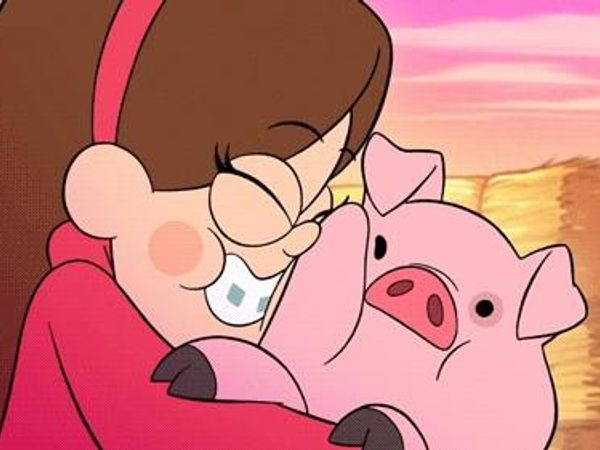 Me:Mabel's turn! Mabel:Yes! Dipper:Why her? Me:Cause she's older! Mabel:Ha!Okay what do you think of pigs?