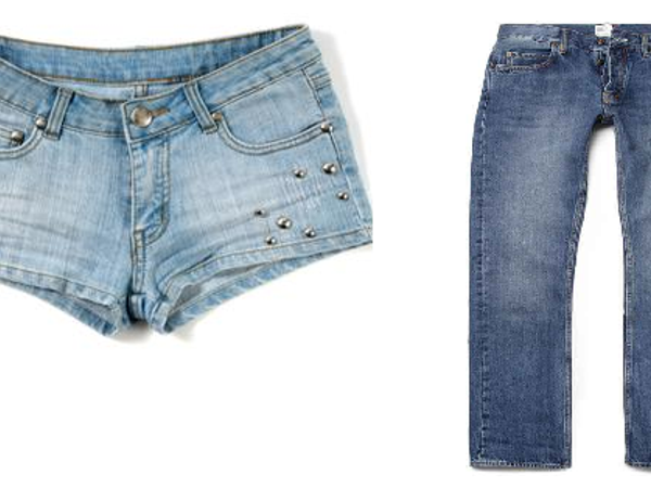 would you rather stylish short  shorts or comfortable jeans?