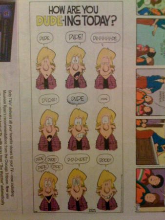 What is your favorite part of a comic strip?