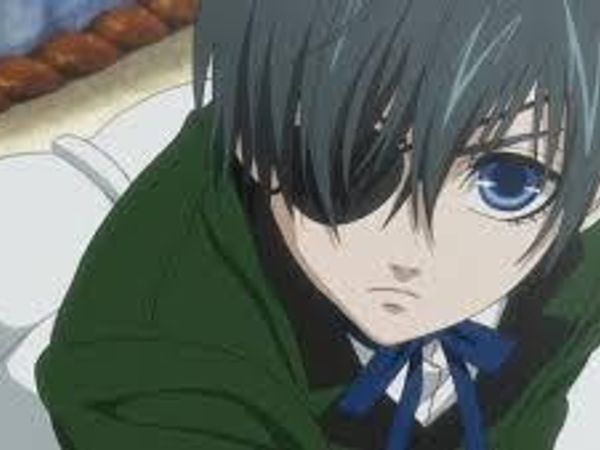 Me: Alright! So, what Ciel: *throws a dart at me* Me: OWW Ciel:... Me: owch....that wasn't nice!