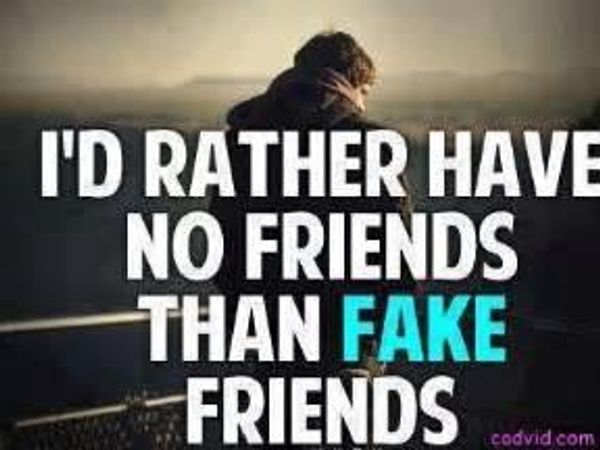 Second question, Would you rather be with friends or not be with friends?