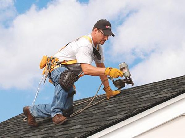 Hearing your neighbor having their roof done.