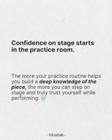 What's your practice routine like?