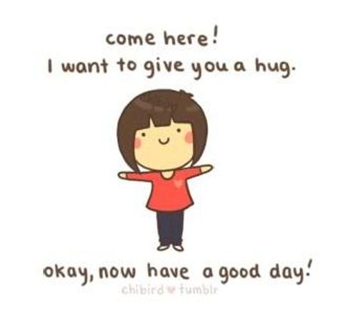 Can I have a hug?