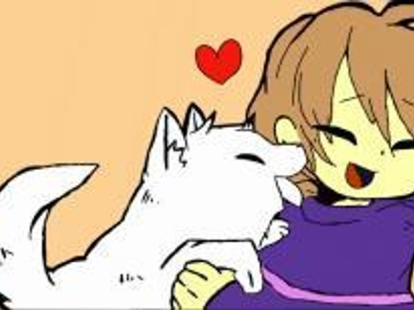 Do you like puppies? (Frisk from Undertale)