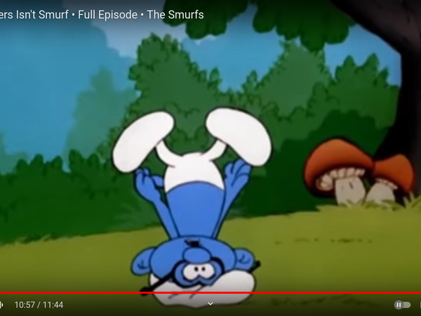 Would you beat up a smurf if they don't listen to him?