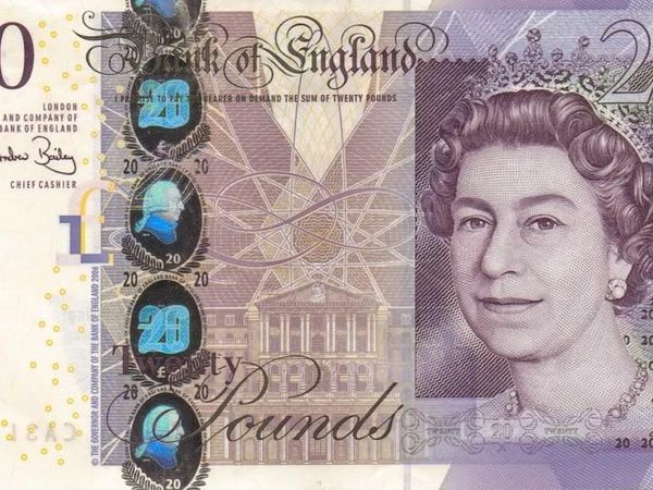 'O' you found a 20 pound note! will you pick it up?