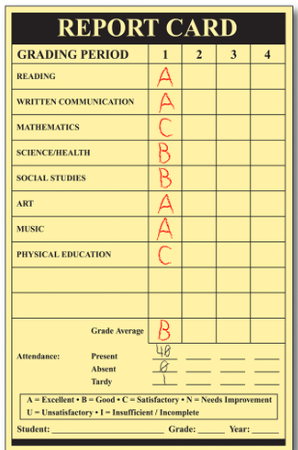 How well do you do in school?