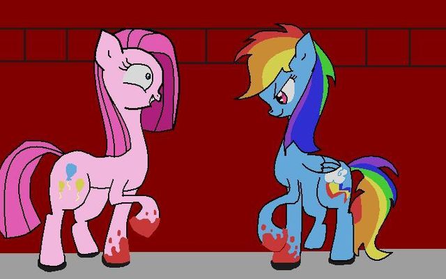 Pinkamena or Rainbow Factory Dash