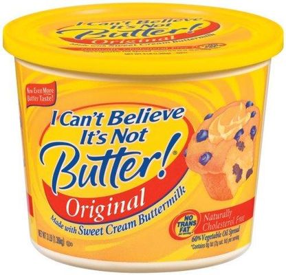 Can you believe it's not butter?