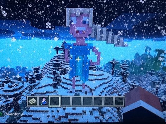 Is my Elsa that I made in minecraft good?