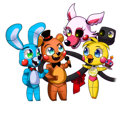 FnaF 2 must pretty in art?