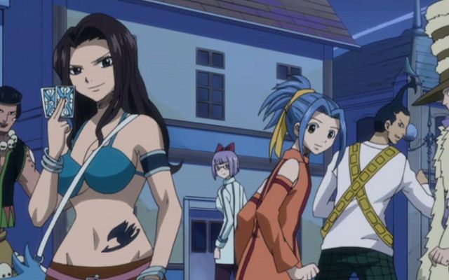 Fairy Tail: Levy vs Cana