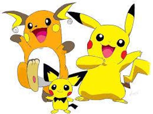 Pichu, pikachu or Raichu