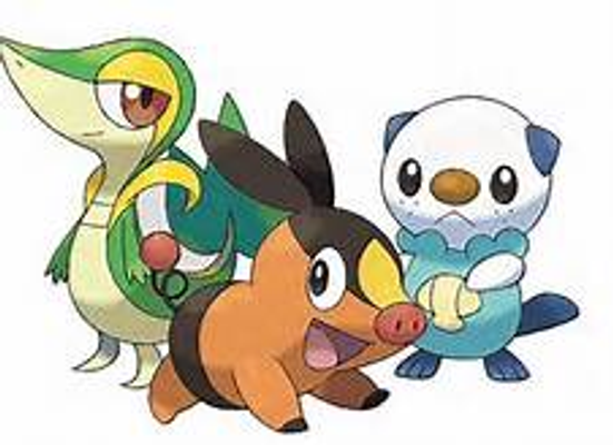 Favorite Pokemon starter? (Unova)