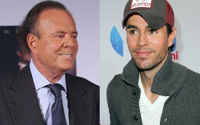 Which singer is more popular: Enrique Iglesias or Julio Iglesias?